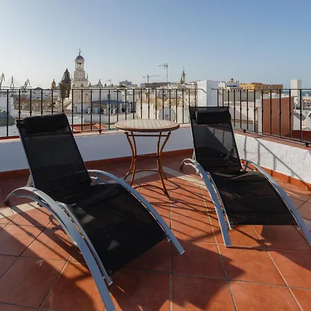 El Atico De Ingleses By Cadiz4rentals (adults Only) Cádiz