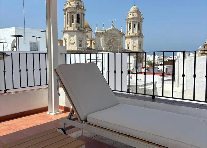 Apartmán El Atico De Ingleses By Cadiz4rentals (adults Only)